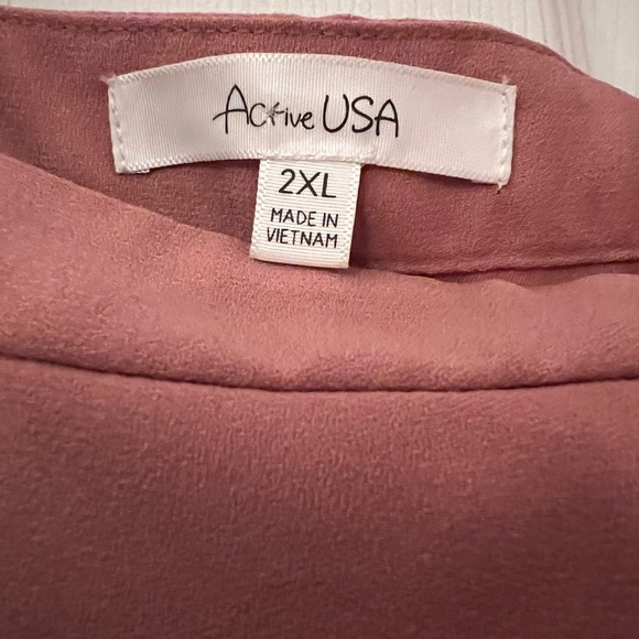 Active USA 2XL cold shoulder shirt - Picture 2 of 4